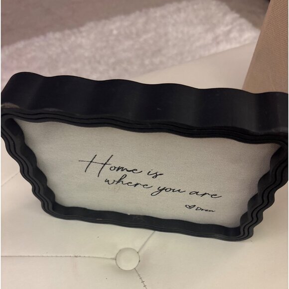 Double-Sided Drew Barrymore Home Decor Sign Canvas Frame Inspirational - Picture 4 of 14